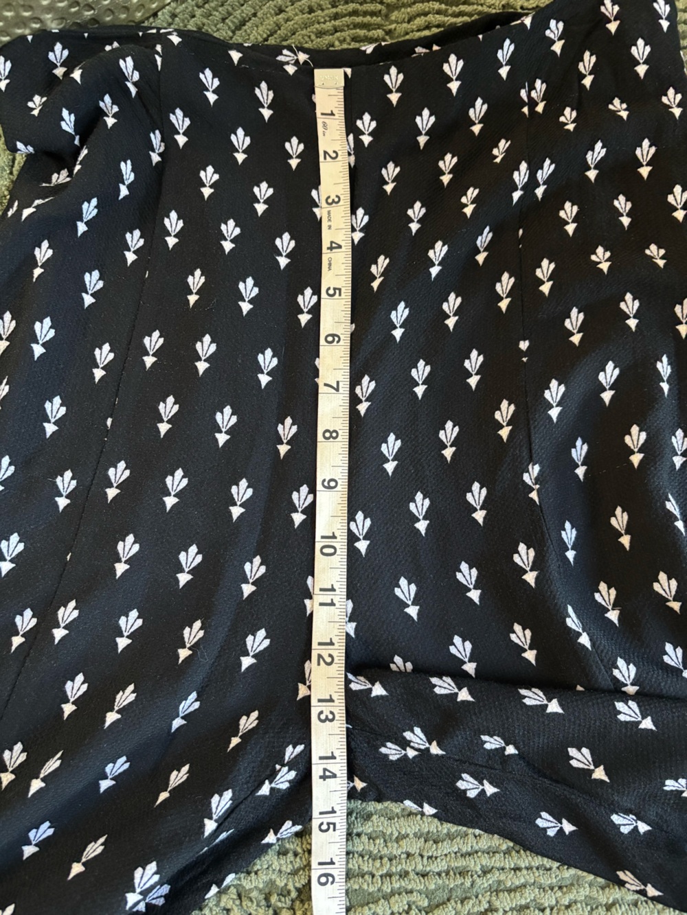 ANTHROPOLOGIE Black Floral Wide Leg Pants - Picture 9 of 15